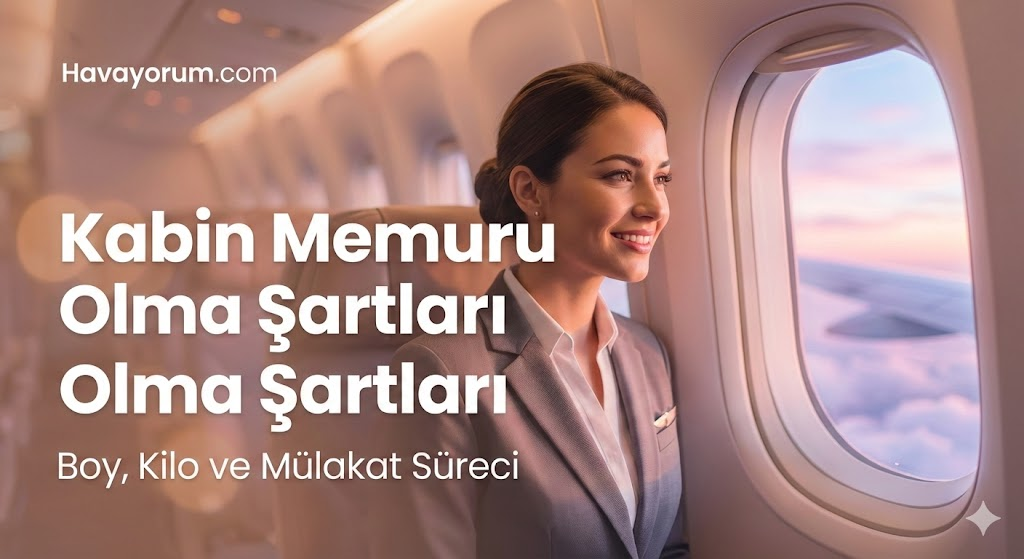 Kabin Memuru (Hostes) Olma Şartları: Boy, Kilo ve Mülakat Süreci