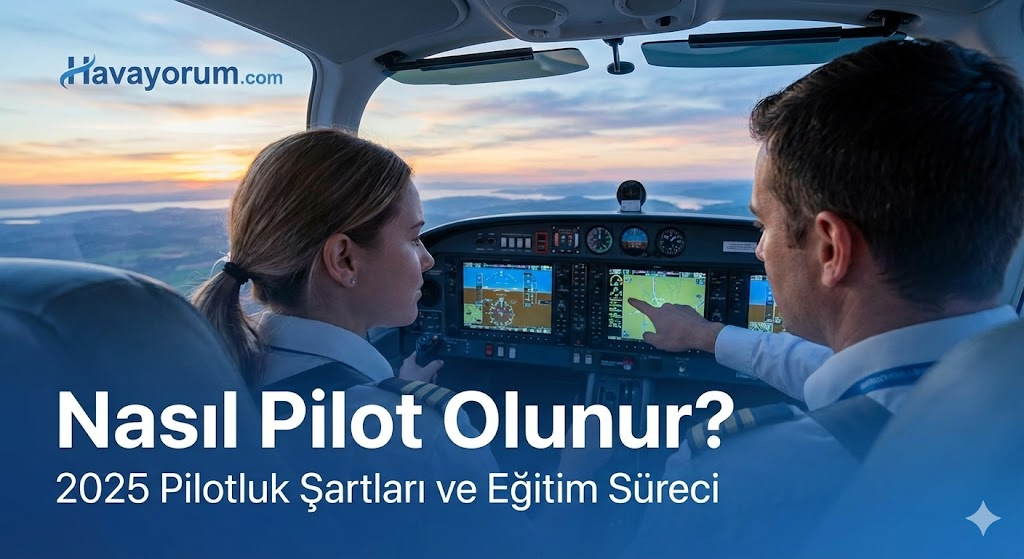 Nasıl Pilot Olunur? 2025 Pilotluk Şartları ve Eğitim Süreci