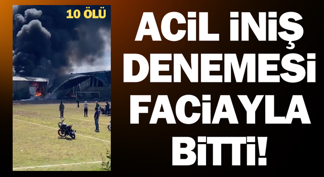 Meksika’da uçak kazası: 10 ölü