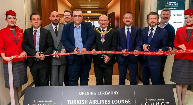 THY, Edinburgh Havalimanı’nda özel yolcu salonu açtı
