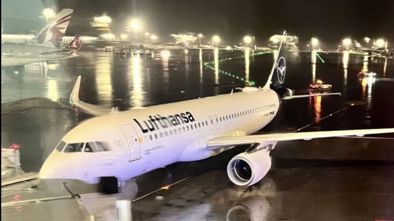 Lufthansa 10 yıl aranın ardından Münih’ten İstanbul’a uçtu