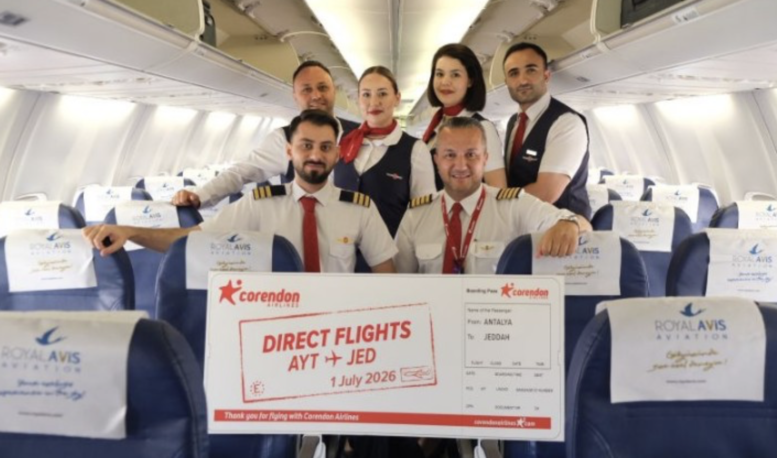 Corendon Airlines'tan Kesintisiz Operasyon: Yaz Sezonunda da Umre Uçuşlarına Devam Ediyor
