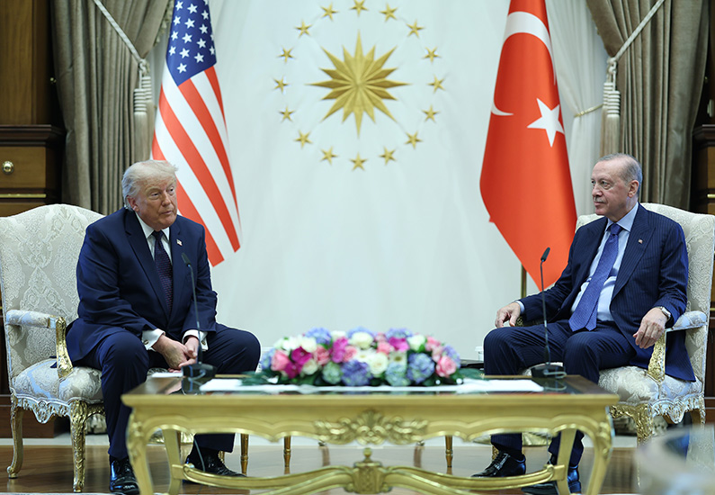 Erdoğan ve Trump’tan Ankara’da F-35 mesajları!