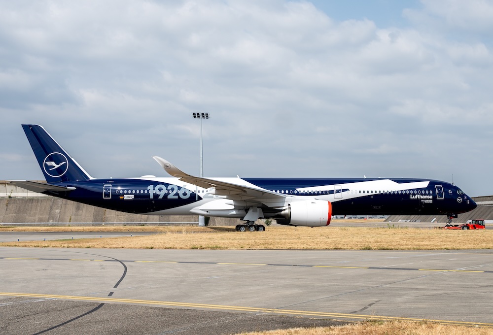 Lufthansa'nın İlk Airbus A350-1000'i 100. Yıl Filosuna Katılıyor