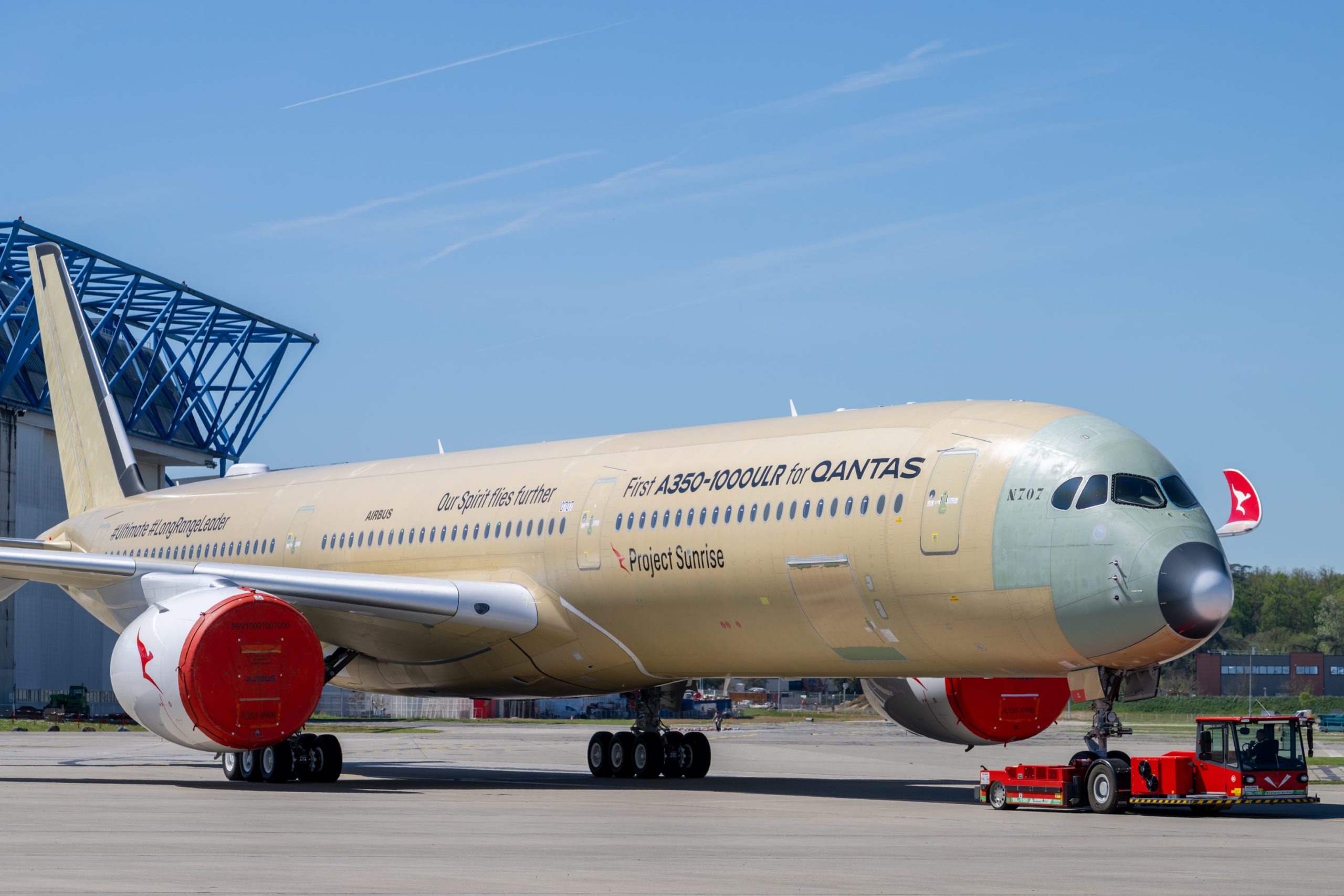 Qantas A350-1000ULR, Proje Sunrise İçin İlk Uzun Menzil Test Uçuşuna Çıkıyor