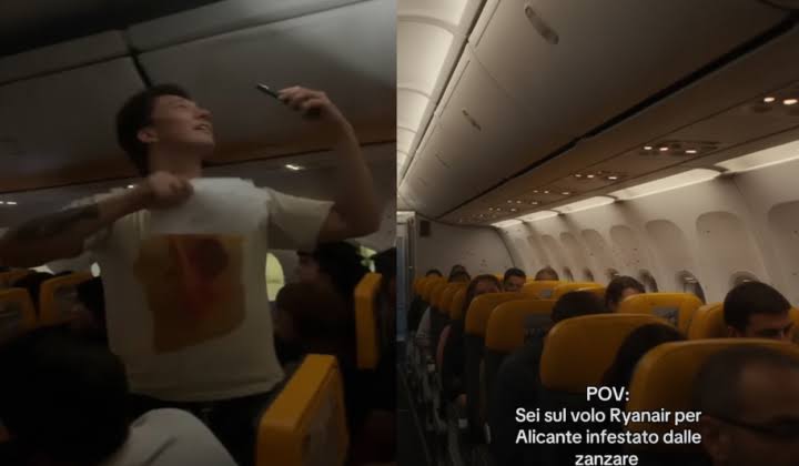 Ryanair Seferinde Beklenmedik Gecikme: Kabin Sivrisinek İstilasında