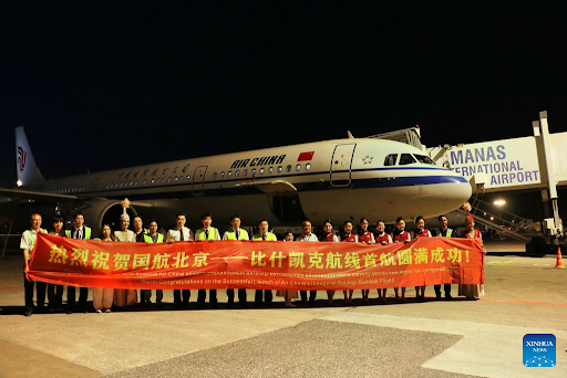Air China Pekin-Bişkek Direkt Uçuşlarına Başladı