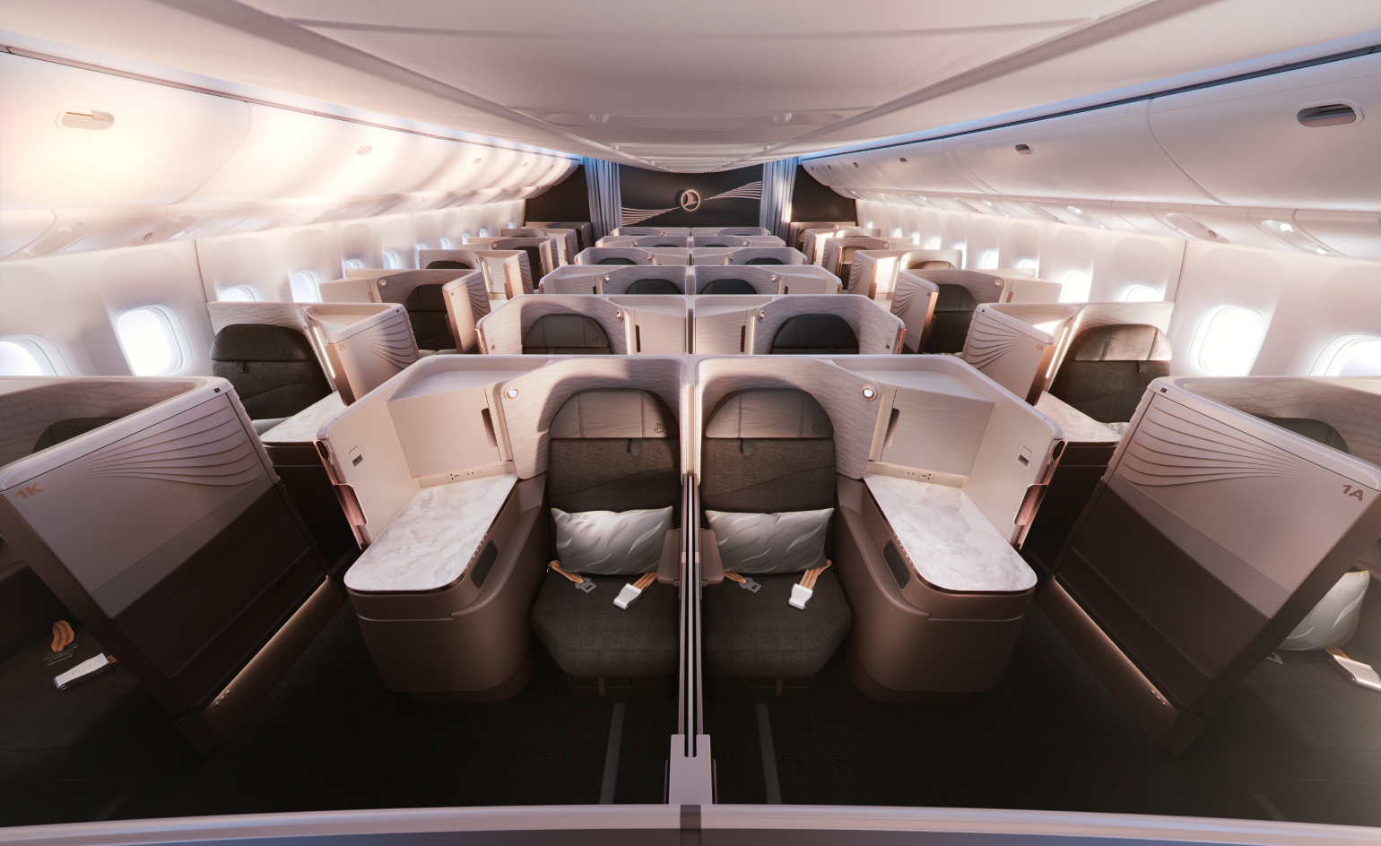 THY'den Geniş Gövde Filosuna Yeni 'Crystal Business Class' Süitleri