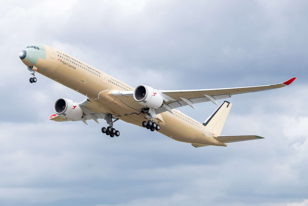 Airbus, Qantas'ın A350-1000ULR Uçağıyla Uzun Menzil Testini Başarıyla Bitirdi