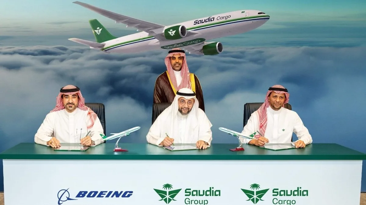 Saudia Kargo Filosunu Güçlendiriyor: Dört Yeni Boeing 777-200F Siparişi