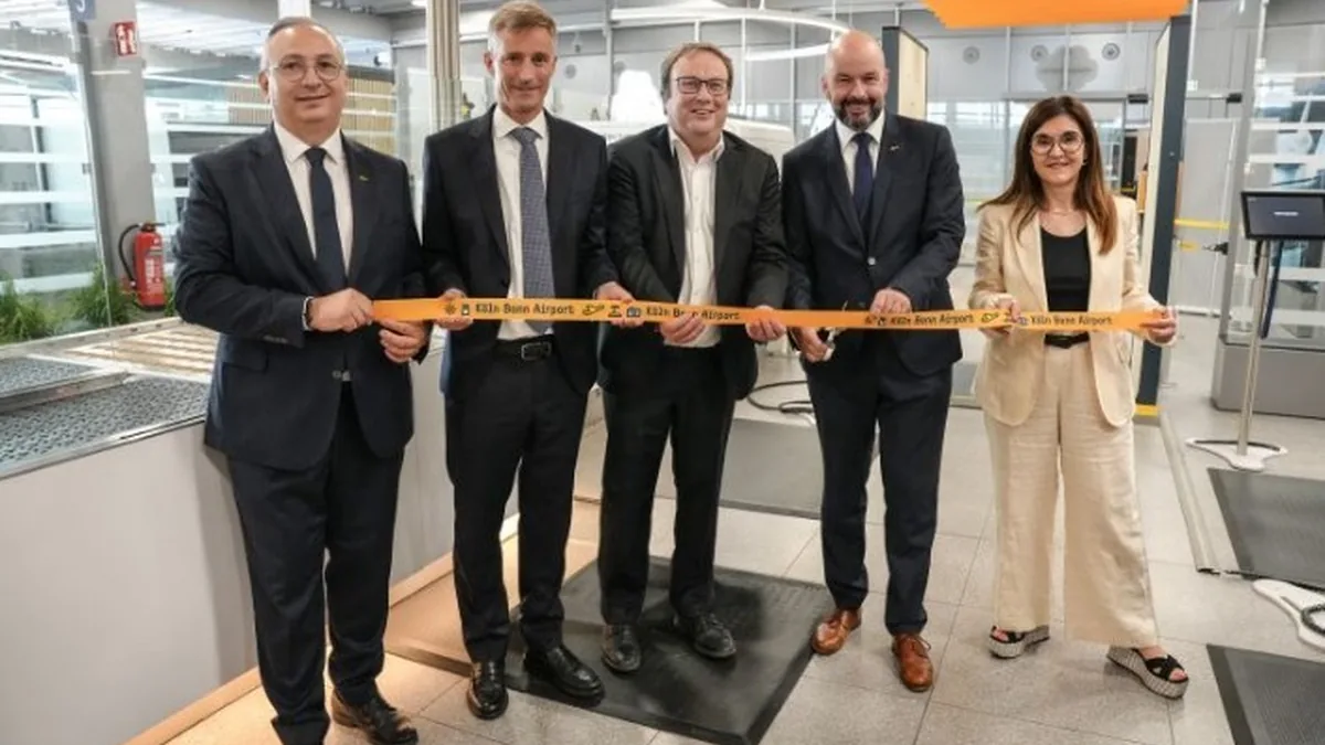 Köln Bonn Havalimanı, 25 Milyon Avroluk Yeni Güvenlik Alanını Açtı
