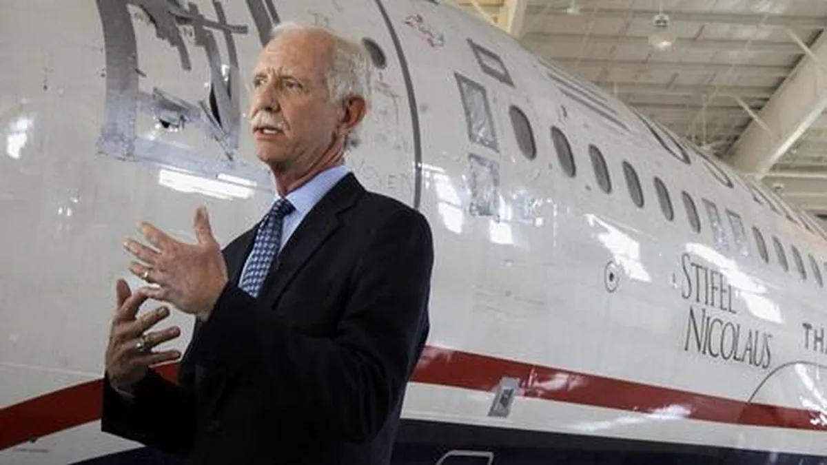 Kahraman Pilot Sully Sullenberger'a Erken Evre Alzheimer Teşhisi