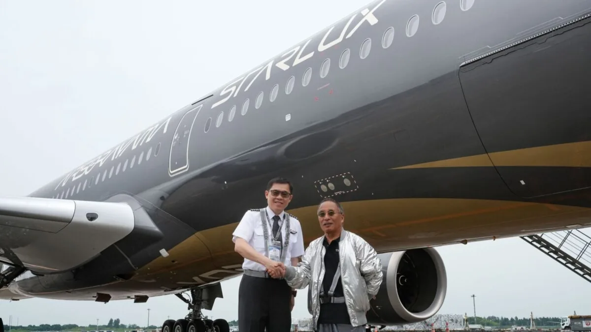 STARLUX Yönetim Kurulu Başkanı, Özel A350'nin İlk Uçuşunu Gerçekleştirdi