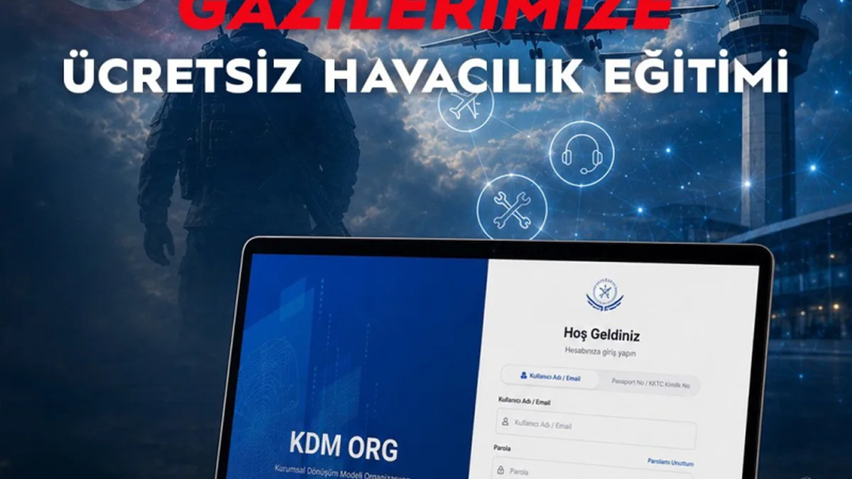 Şehit Yakınları ve Gazilere Ücretsiz Havacılık Eğitimi Desteği