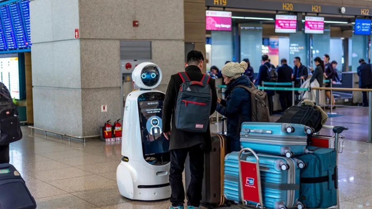 Havalimanlarında Robot Çağı: Uçakta Yolcu Olmaları Henüz Uzak
