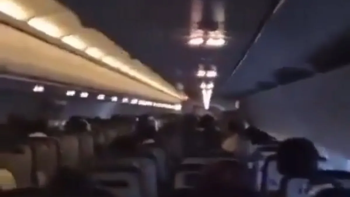 Şiddetli Rüzgar SKY Airline Uçağını Santiago'ya Döndürdü