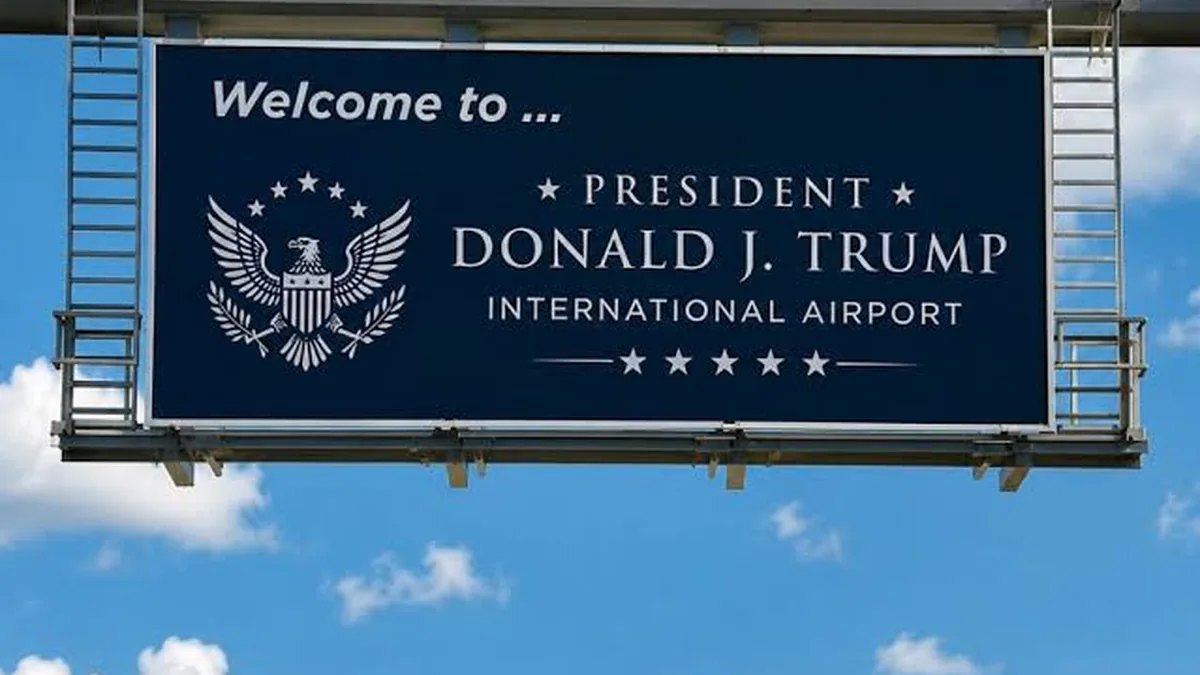 Trump Havalimanı İsmi Tepki Çekti: United'dan Yolculara Alternatif