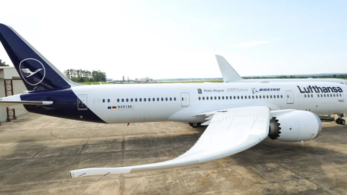 Boeing, Rolls-Royce ve Lufthansa'dan Yakıt ve Gürültü Azaltma Projesi