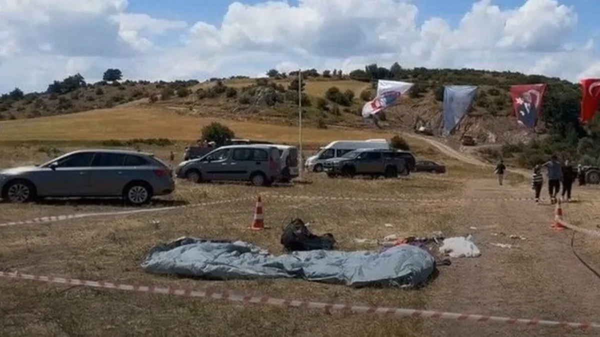 Çorum'da Yamaç Paraşütü Kazası: Pilot Hayatını Kaybetti