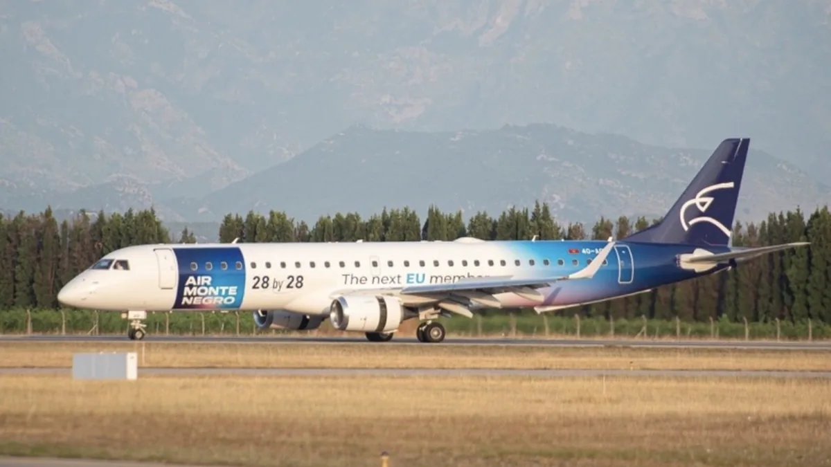 Air Montenegro Filosuna Dördüncü Embraer E195'i Kattı