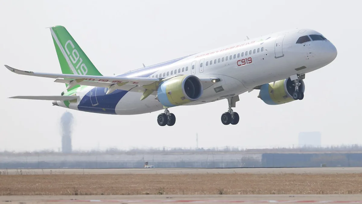 C919, 12 Ağustos'ta İlk Uluslararası Tarifeli Seferine Başlıyor