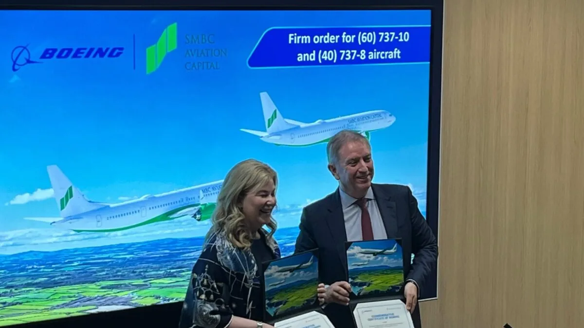 SMBC Aviation Capital'den Boeing'e 100 Adet 737 MAX Siparişi