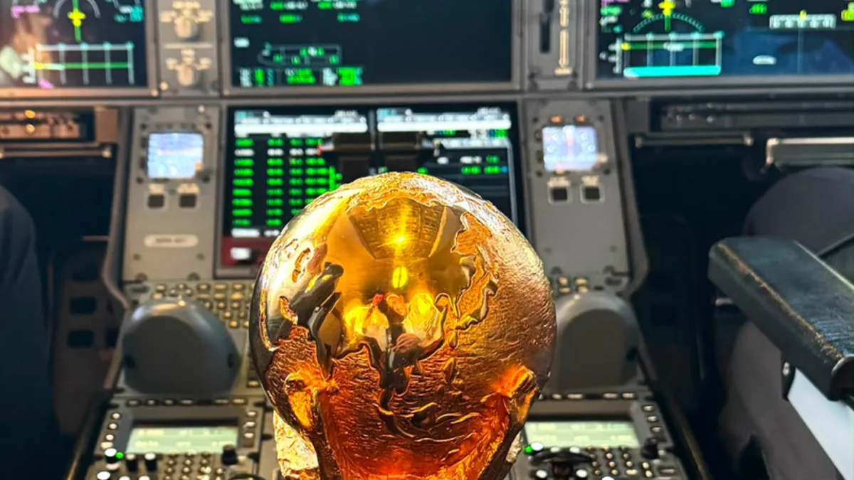 İspanya Milli Takımı Dünya Kupası İle Airbus A350 İle Madrid'e Döndü
