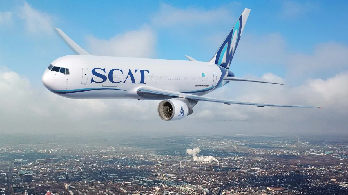 SCAT Airlines, Boeing 767-300BCF ile Kargo Pazarına Giriyor