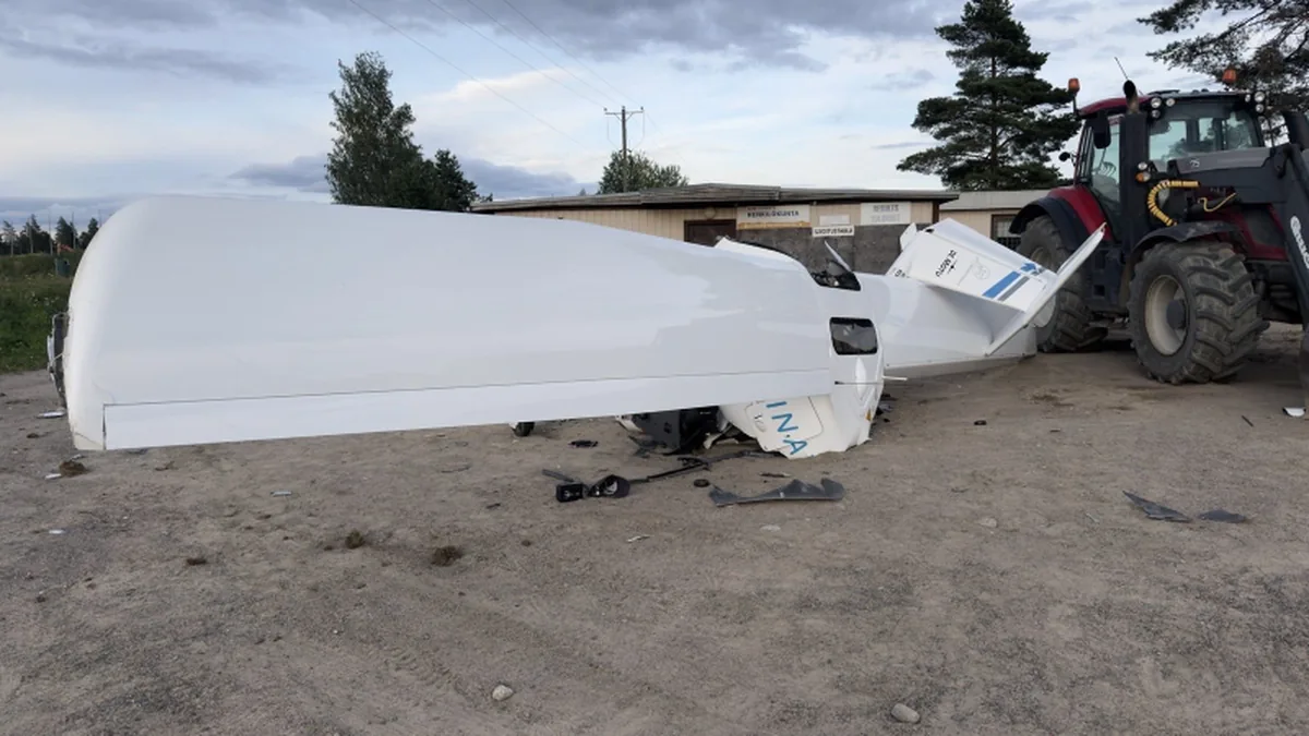 Finlandiya'da Elektrikli Eğitim Uçağı Kazası: 1 Ölü, 1 Yaralı