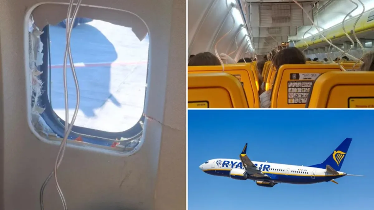 Motor Arızası Sonrası Ryanair Uçağında Korku Dolu Anlar