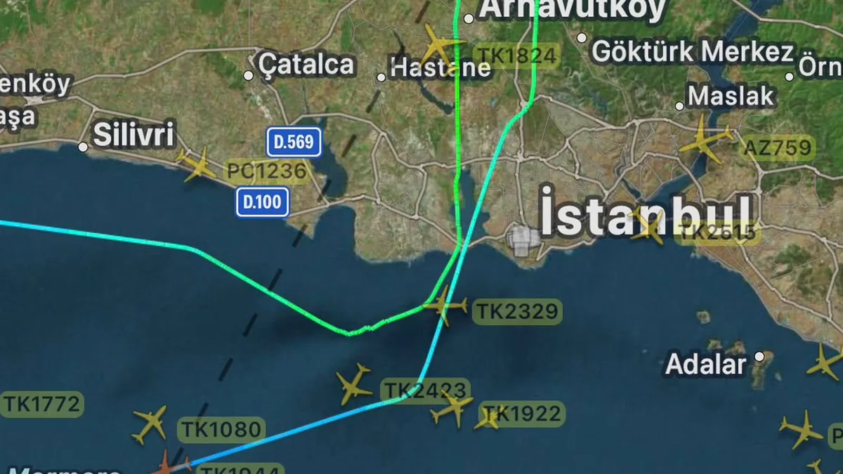 İstanbul Havalimanı'nda Fırtına Hava Trafiğini Aksatıyor