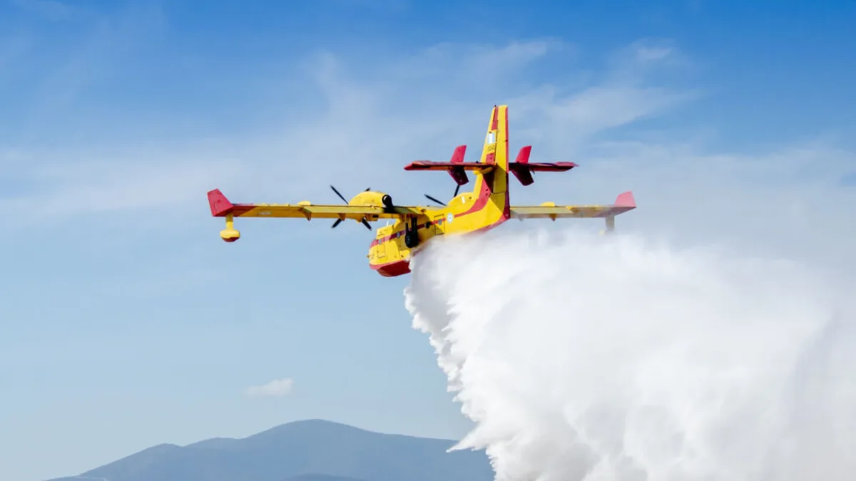 Avincis, Portekiz Yangınları İçin ABD'den Ek Super Scooper Kiraladı
