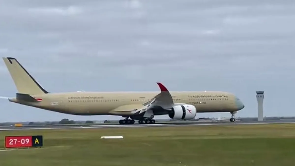 Qantas'ın Project Sunrise Test Uçağı, 19 Saatlik Uçuşu Tamamladı