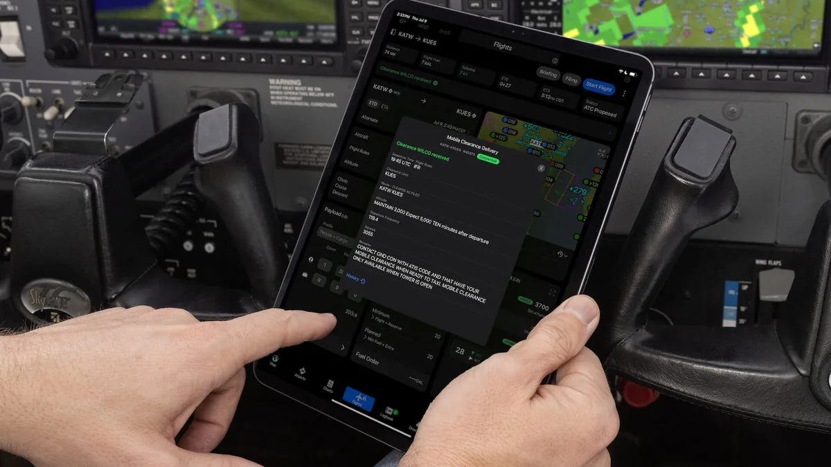 FAA'den Dijital IFR İzni Denemesi: ForeFlight ve Garmin Pilot Devrede