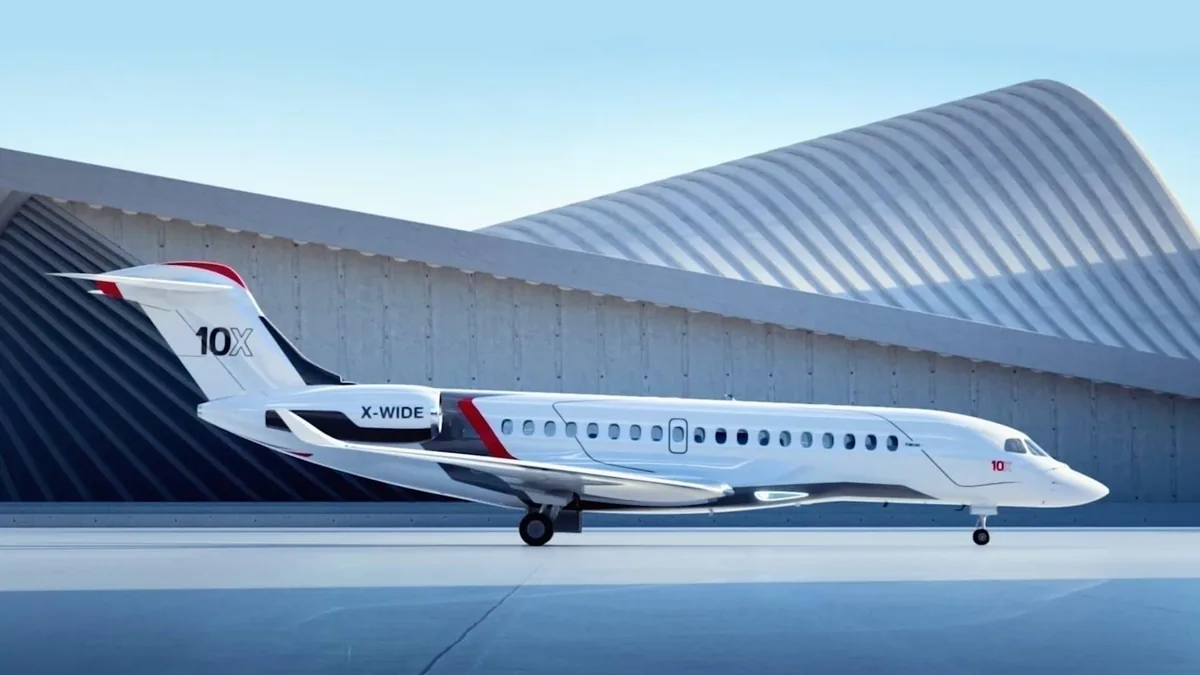 Dassault Falcon 10X'in Hizmete Girişi 2029'a Ertelendi