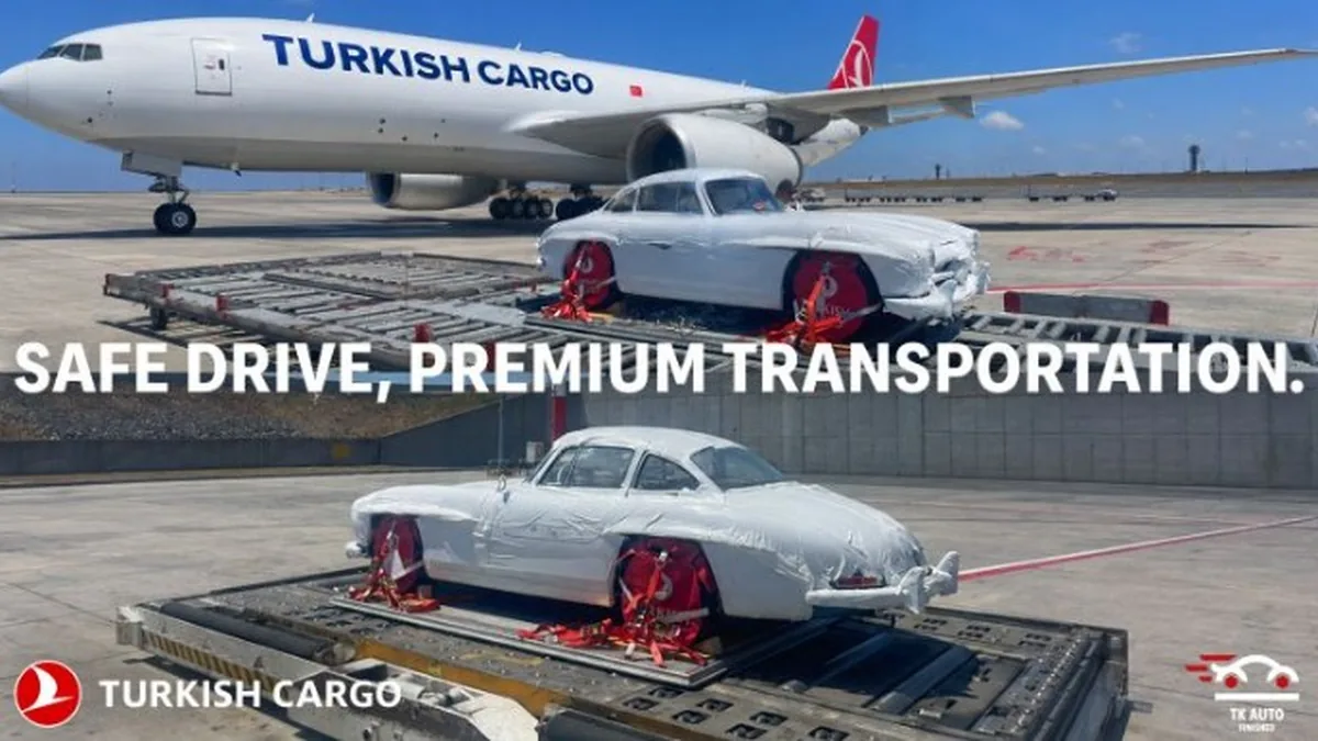 Turkish Cargo Frankfurt'tan Kazablanka'ya Lüks Otomobil Taşıdı