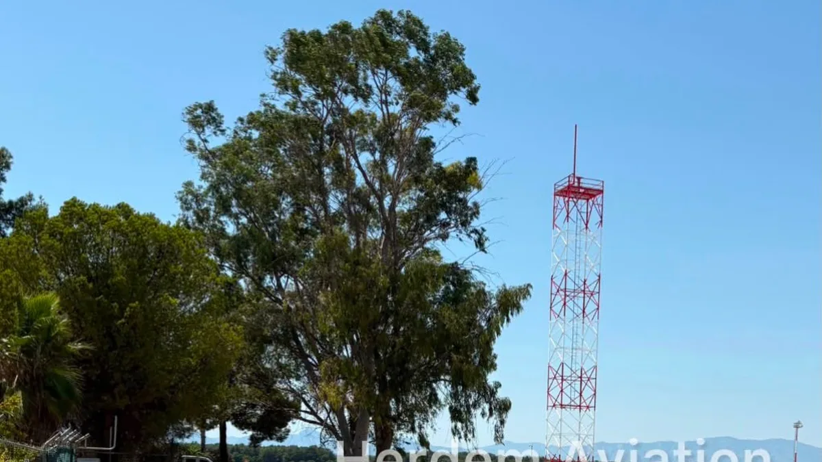 Antalya Havalimanı Yer Radar Anteni Yeniden Faaliyette