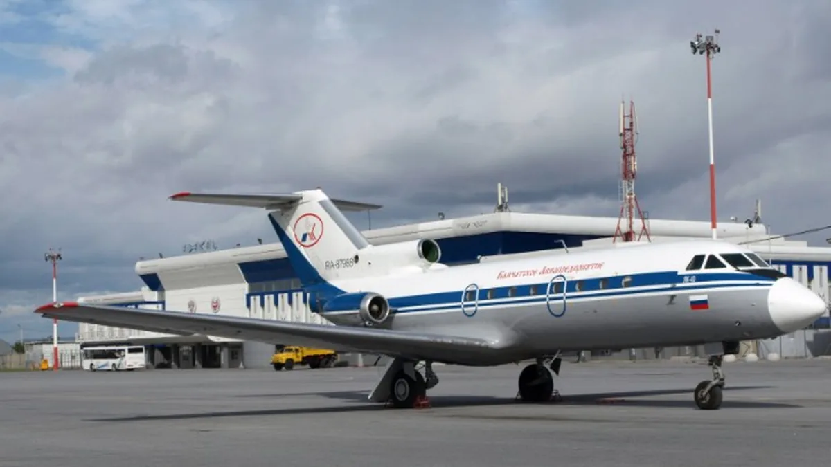 Kamçatka'da Yak-40 Pist Başına 5 Metre Kala İndi: İnceleme Başlatıldı