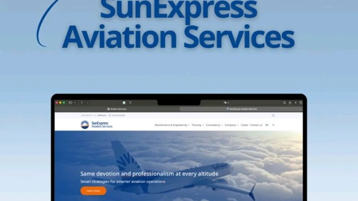SunExpress, Havacılık Hizmetlerini Tek Çatı Altında Birleştirdi