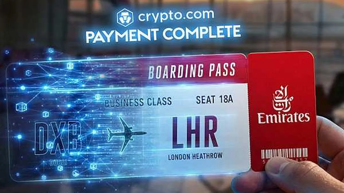 Emirates, BAE'de Kripto Para ile Bilet Ödeme Sistemini Devreye Aldı