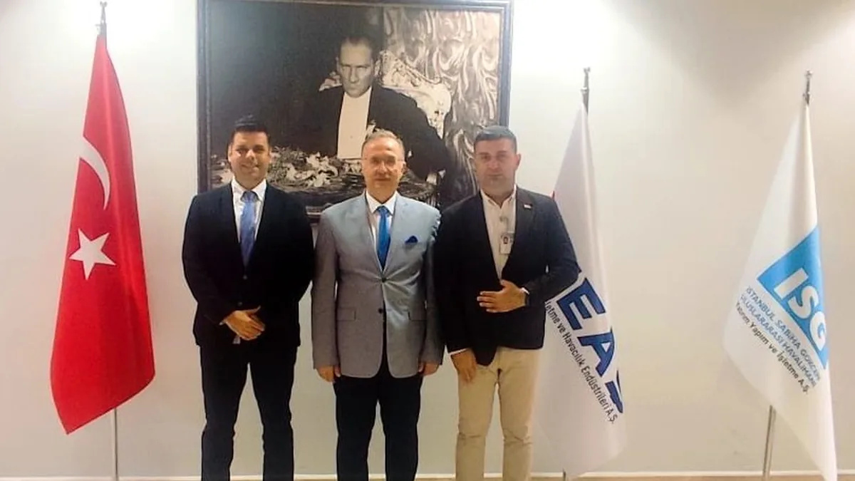 Sabiha Gökçen'de Havacılık Paydaşlarından Nezaket Ziyareti