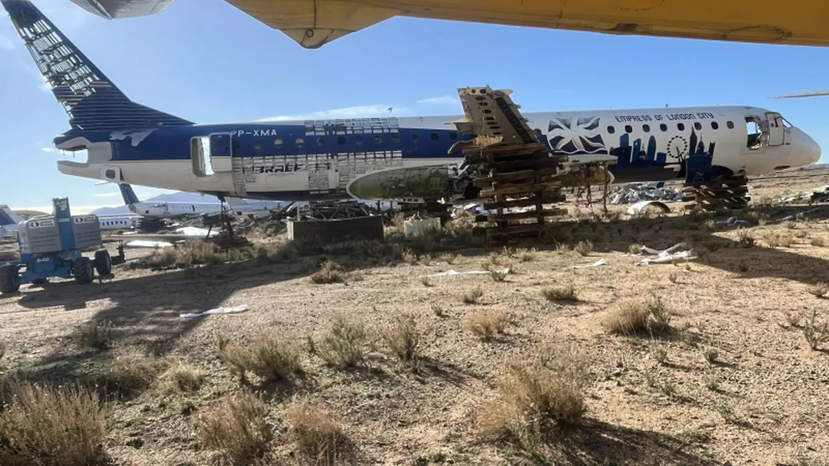 Embraer E190 Prototipi PP-XMA Hurdaya Ayrılıyor: Tarihi Parçalar Koleksiyon Olacak