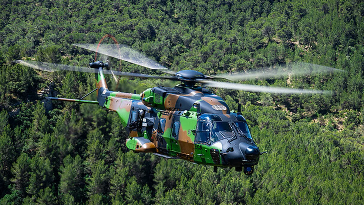 Airbus, Fransa'ya İlk Özel Operasyon NH90 Standard 2 Helikopterini Teslim Etti
