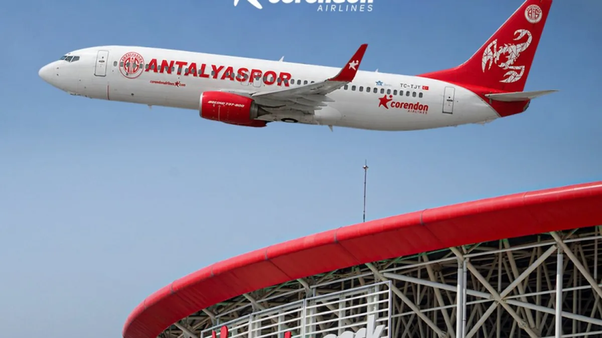 Corendon Airlines ve Antalyaspor Arasındaki Stadyum Sponsorluğu Sona Erdi