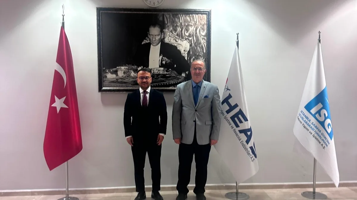 AJet'ten Sabiha Gökçen Mülki İdare Amiri'ne Nezaket Ziyareti