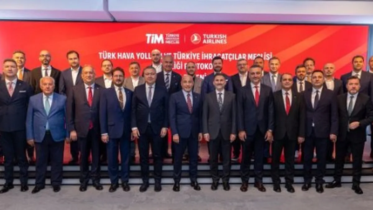 THY ve TİM'den İhracatçılara Genişletilmiş Hava Kargo Desteği