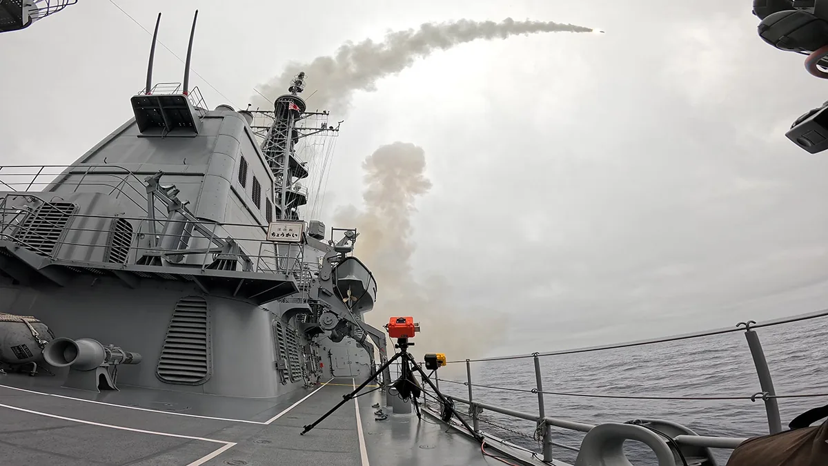 Japonya İlk Kez Savaş Gemisinden Tomahawk Füzesi Fırlattı