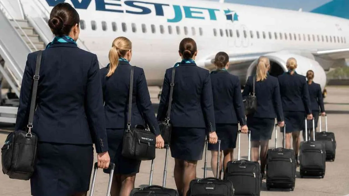 WestJet Kabin Görevlileri Grevi Başladı: 300'den Fazla Uçuş İptal