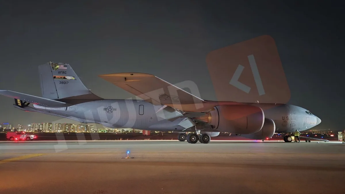 Irak'ta Hasar Gören KC-135 Tanker Uçağı 5 Ay Sonra Yeniden Havalandı