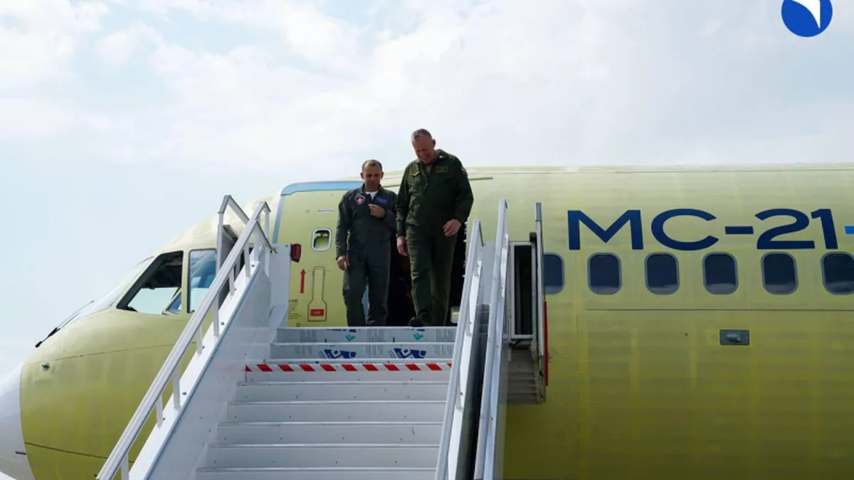 Rusya'nın Yerli MC-21-310 Serisi İlk Uçuşunu Gerçekleştirdi